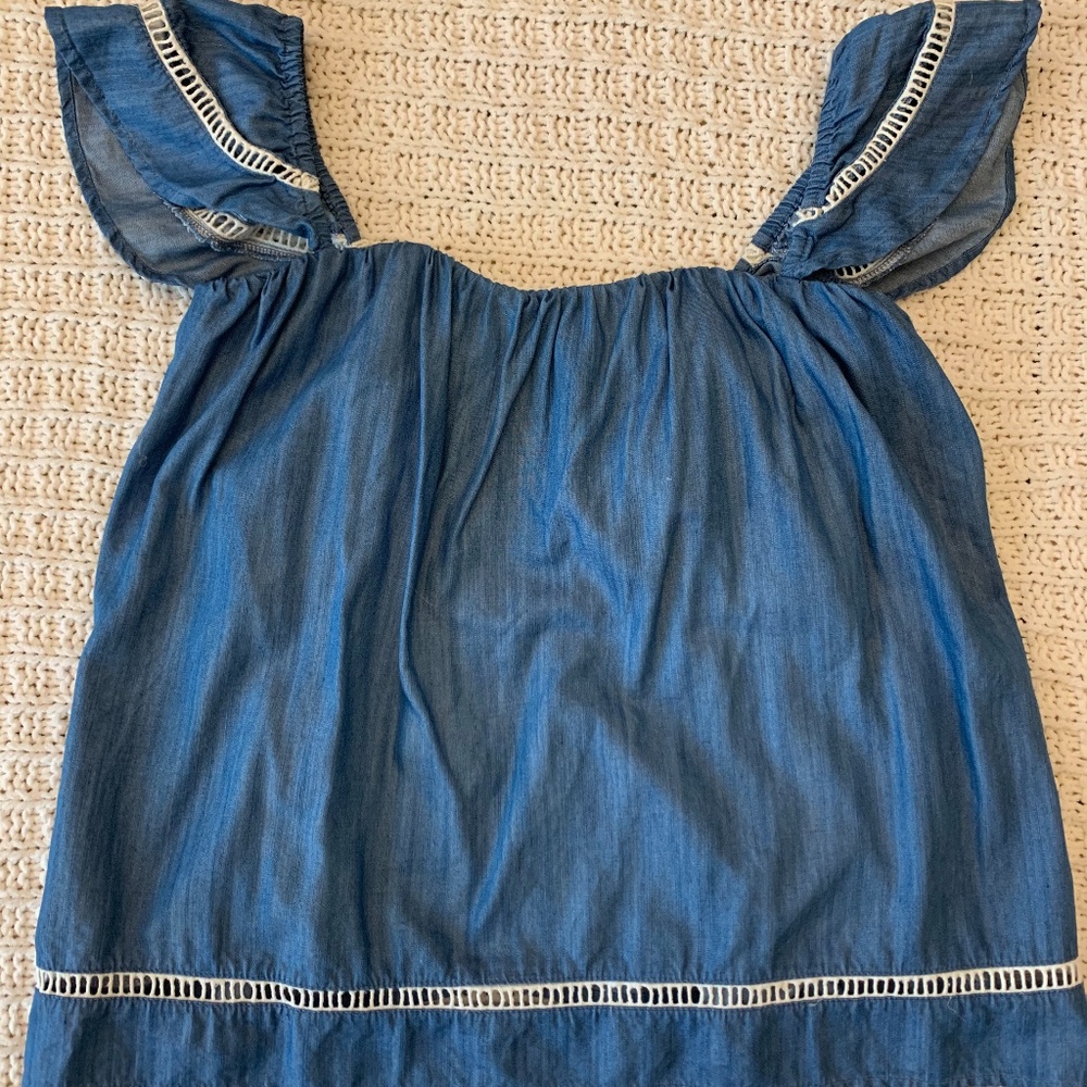 Jean blouse